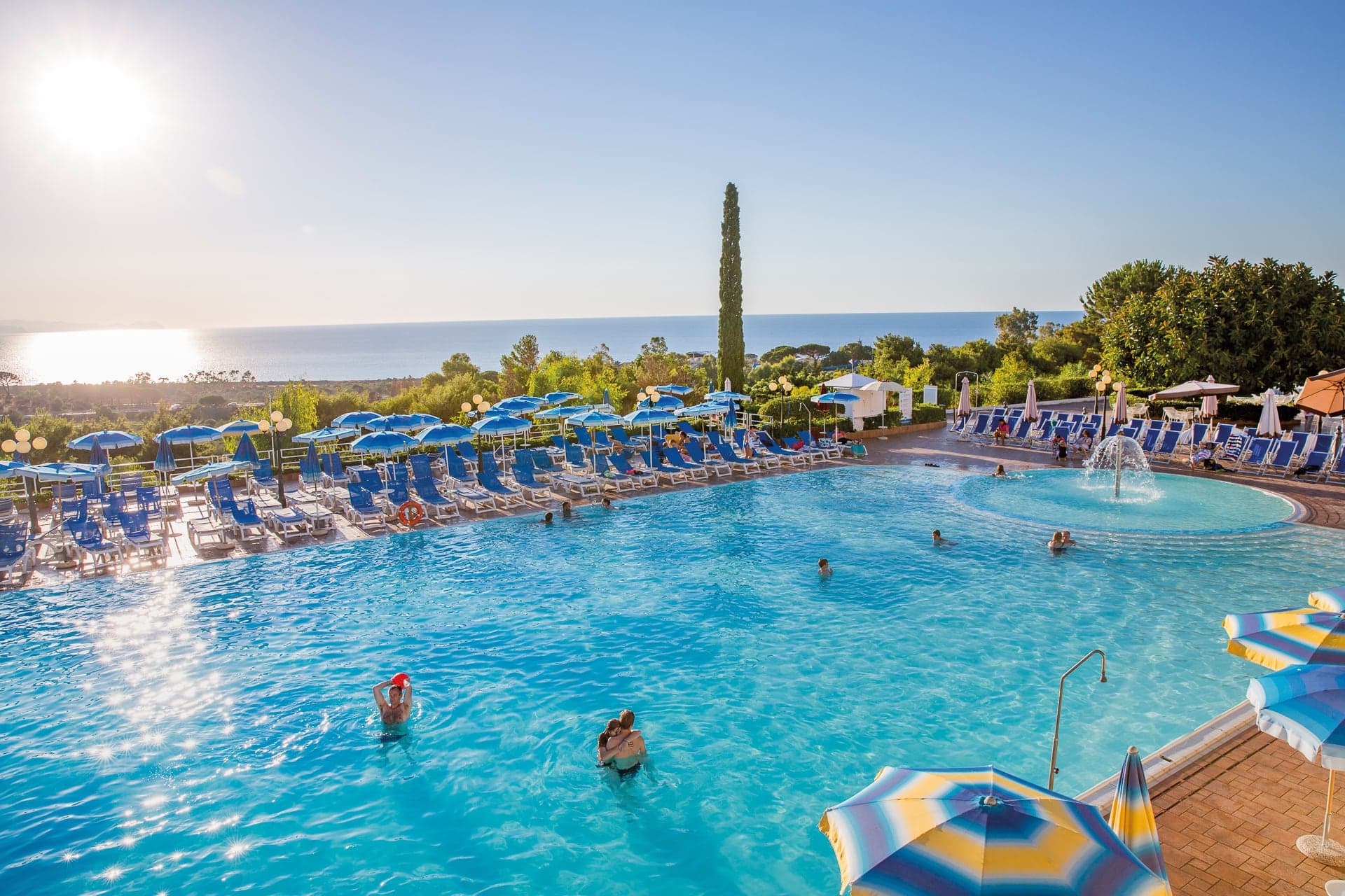 Italien Sizilien Hotel Costa Verde Pool