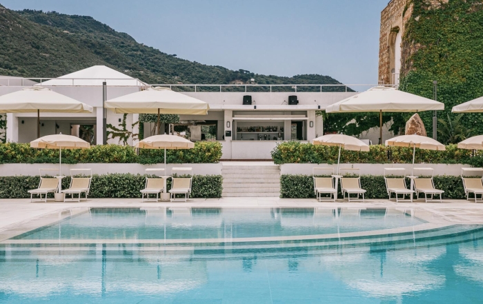 Italien Sizilien Mangia's Pollina Resort Pool