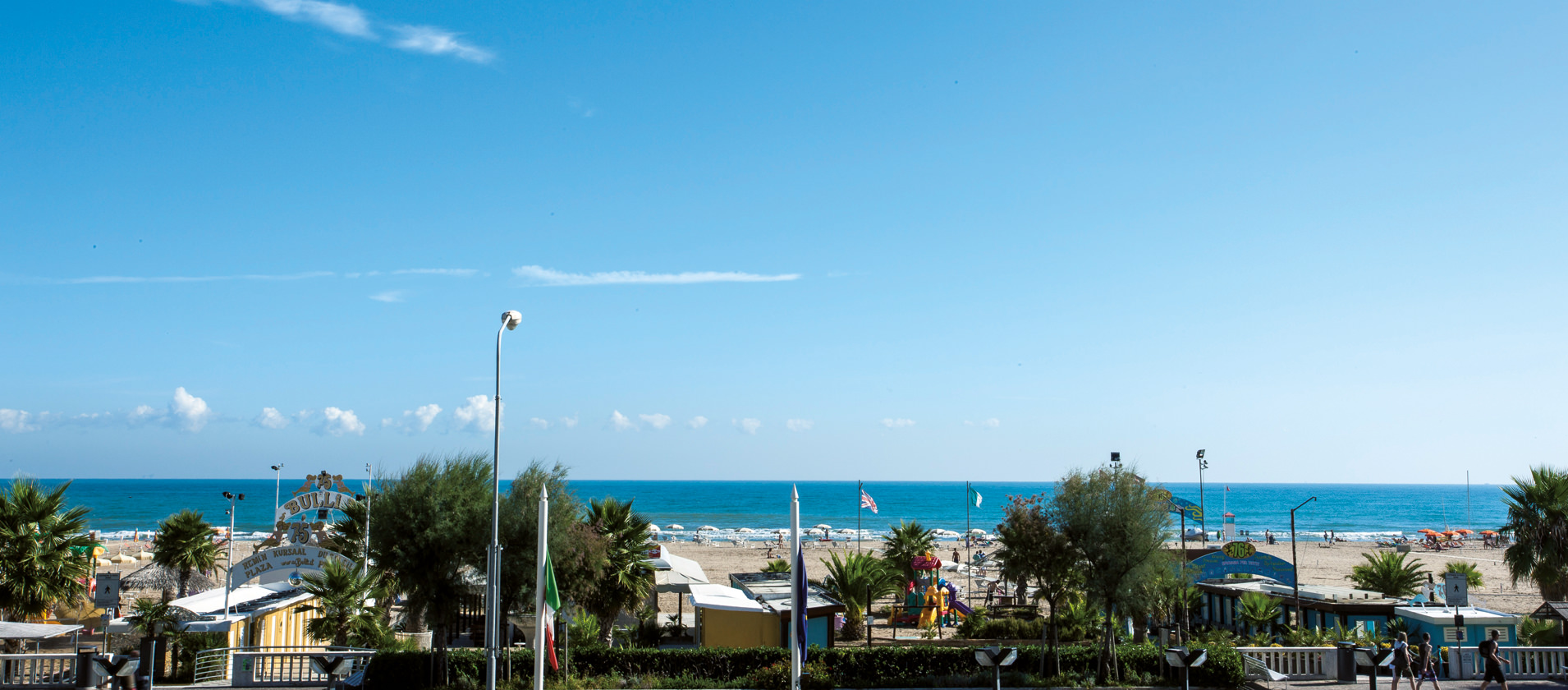 Italien Rimini - Stand und Meer