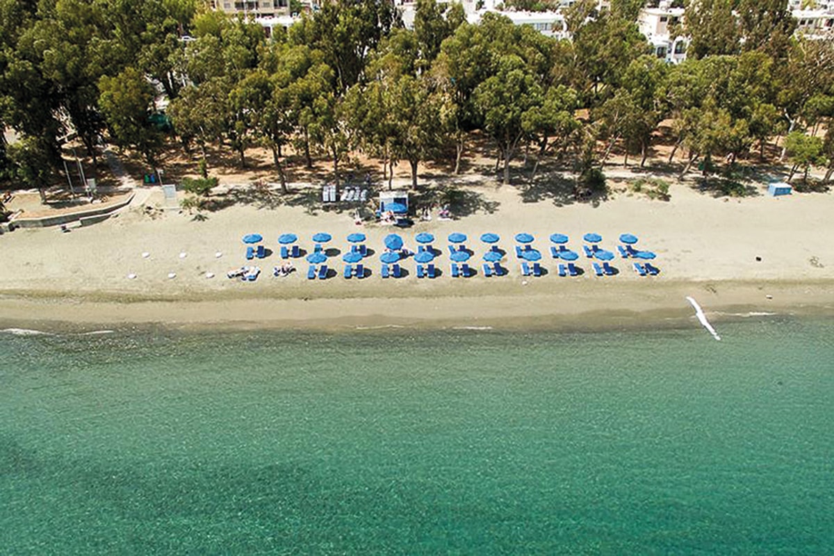 Griechenland Zypern Park Beach Hotel Strand
