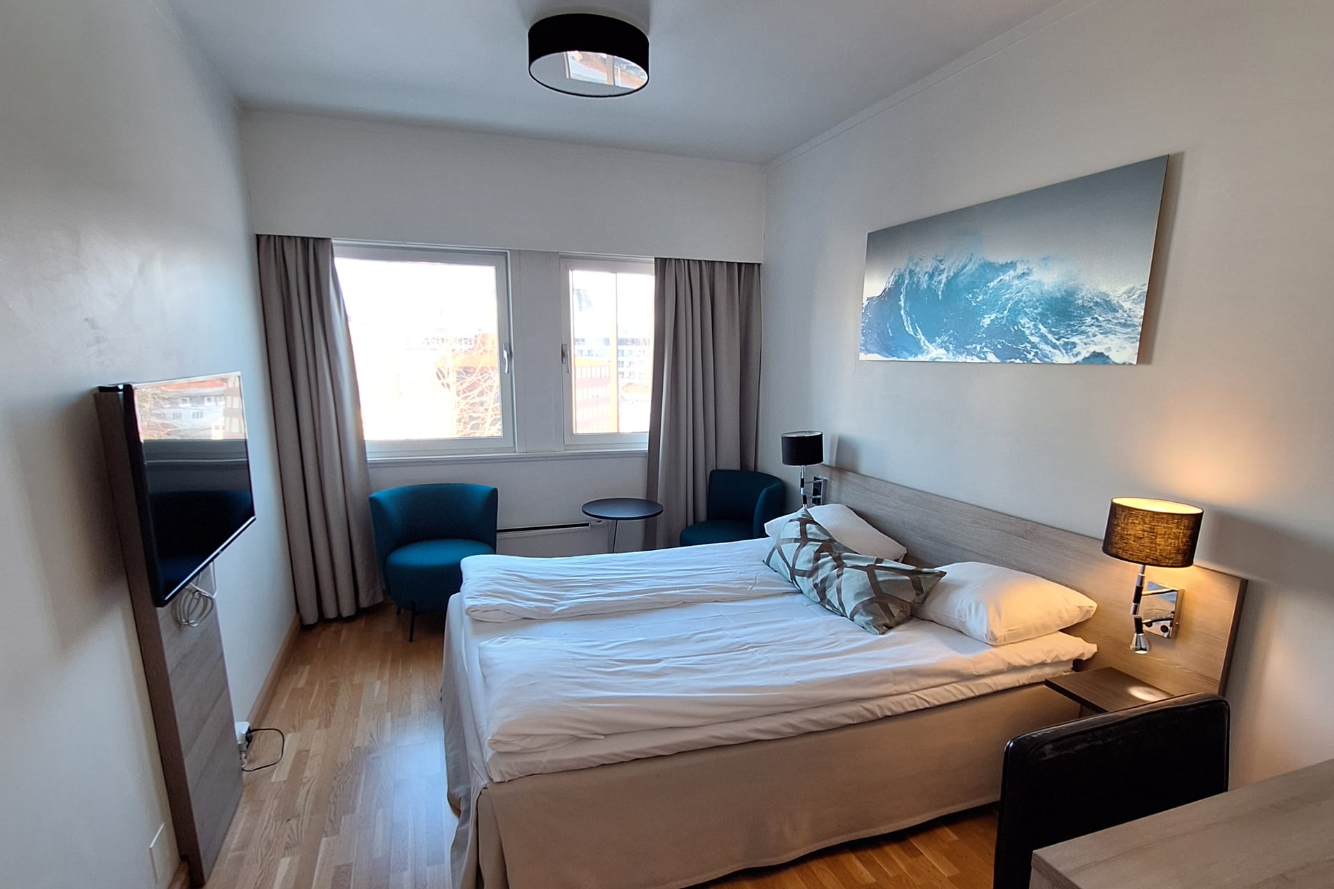 Norwegen Tromsø Quality Hotel Saga Zimmer