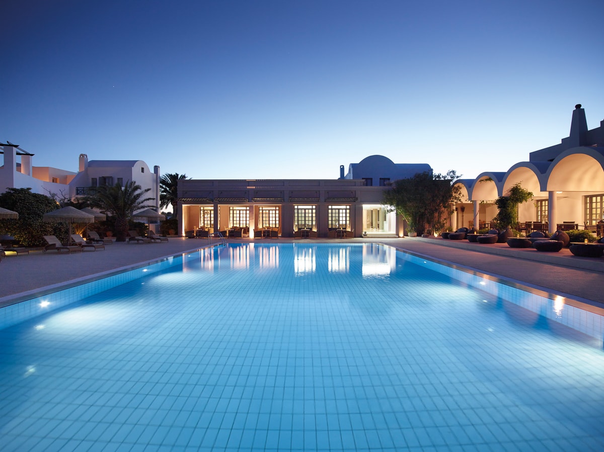 Griechenland Santorin 9 Muses Santorini Resort Pool