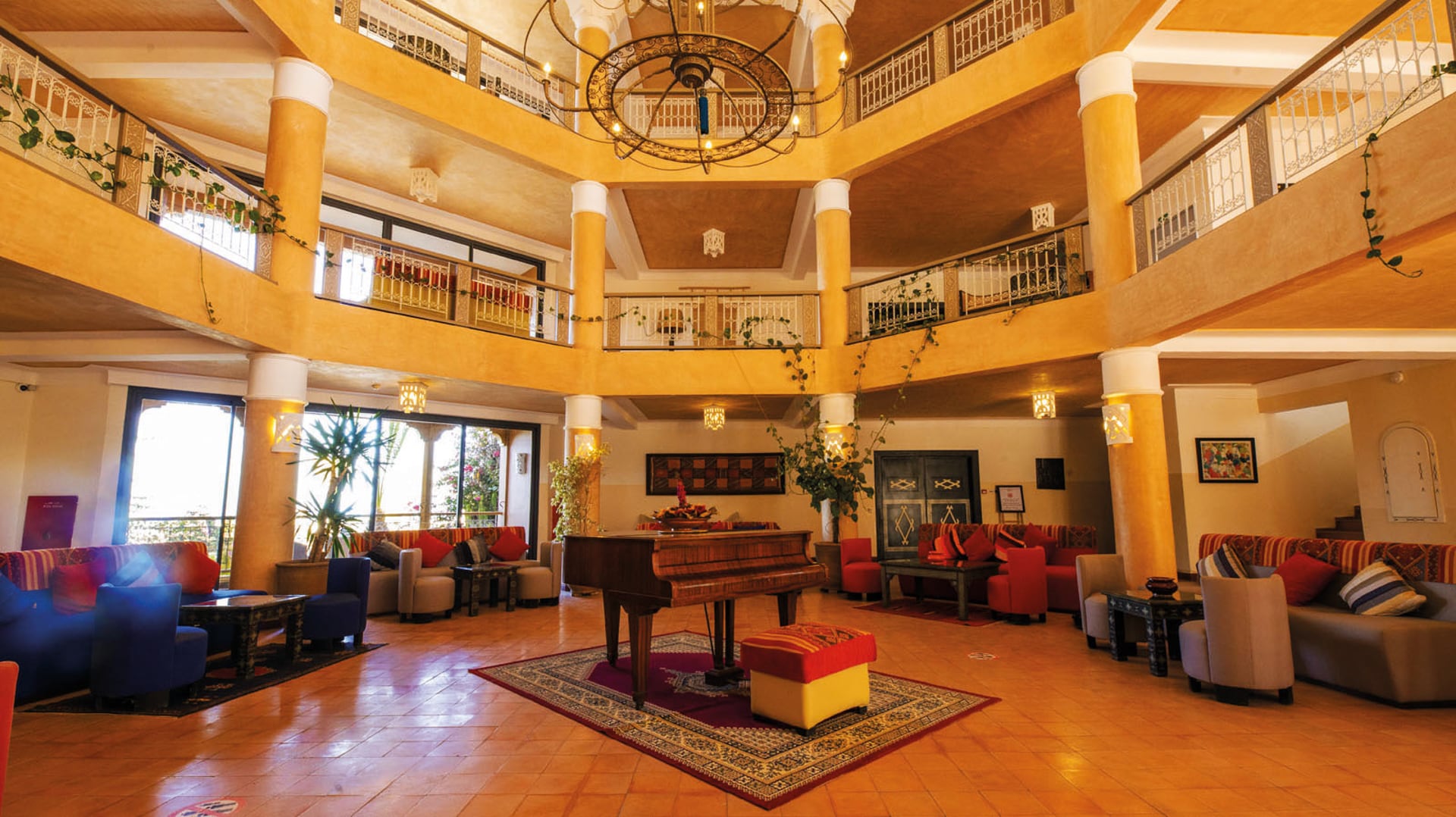 Marokko Agadir Borjs Hotel Suites & Spa Eingangshalle