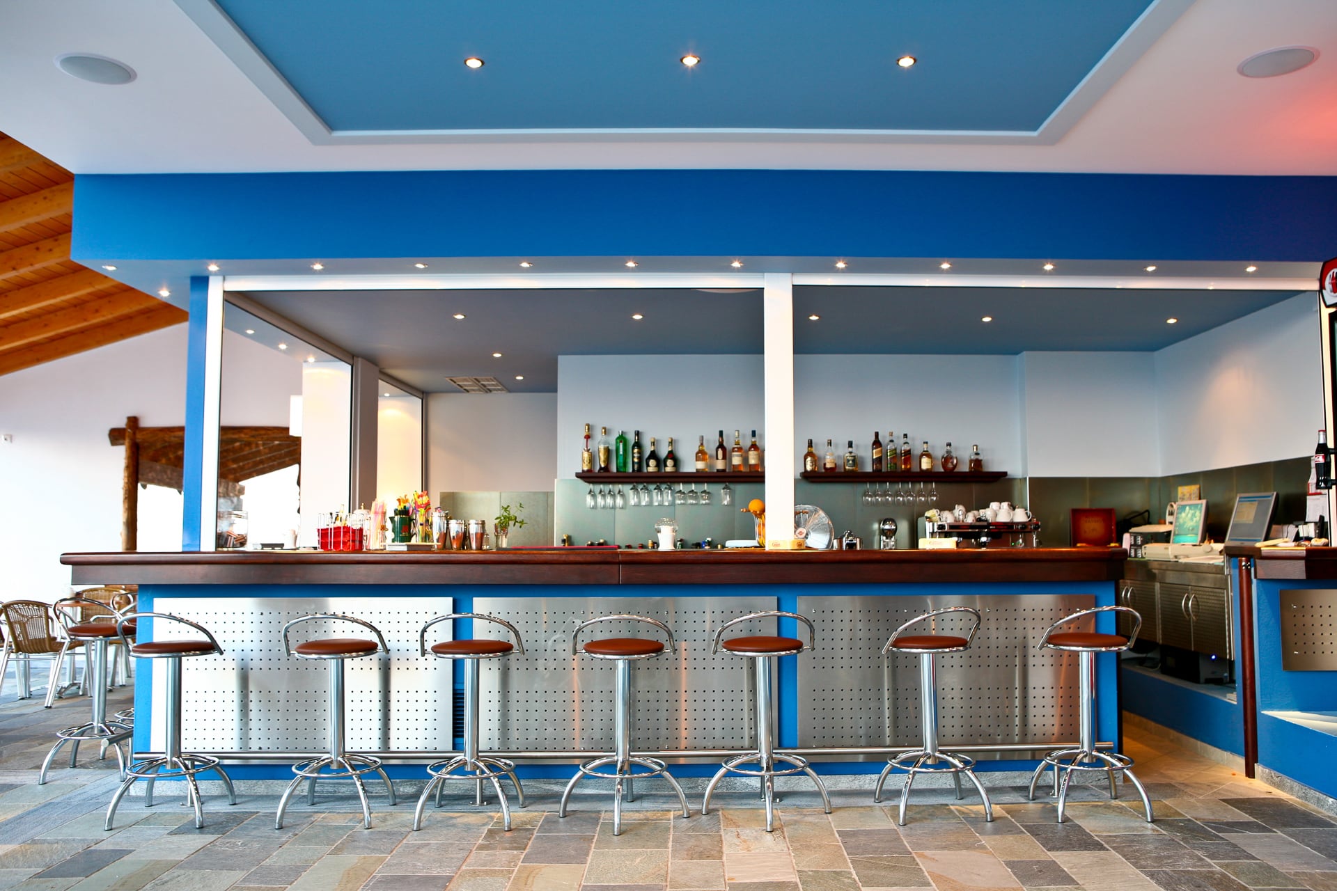 Griechenland Samos Hotel Arion Bar
