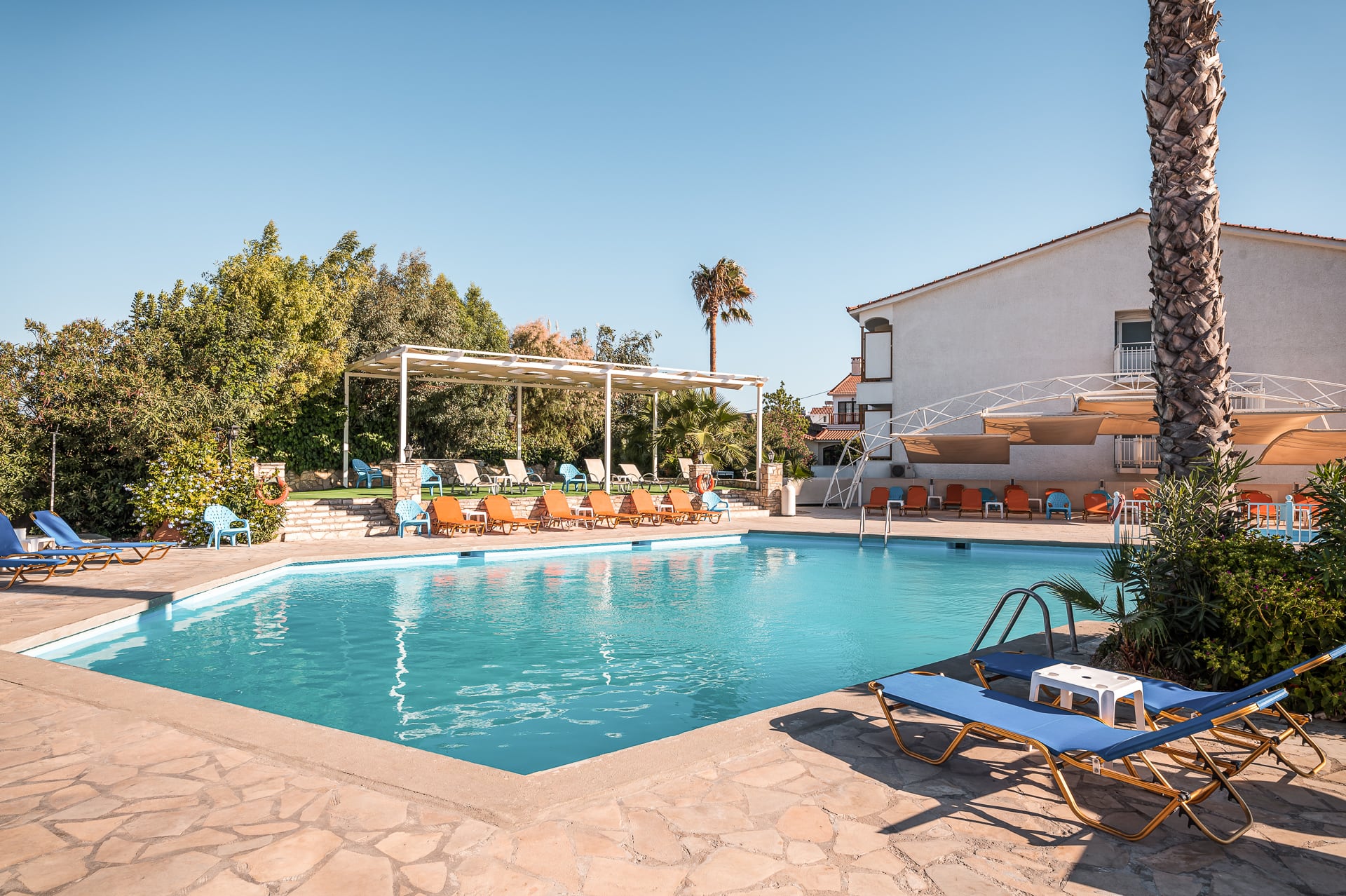 Griechenland Samos Hotel Hydrele Beach Pool