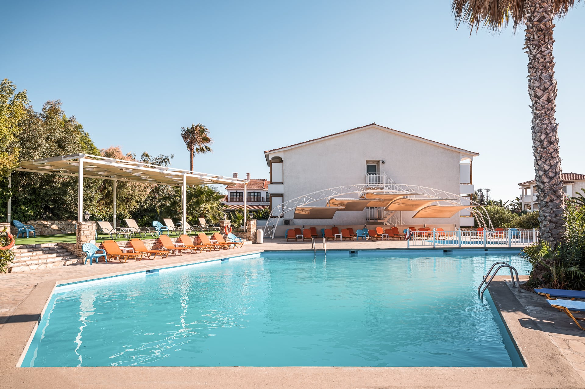 Griechenland Samos Hotel Hydrele Beach Pool