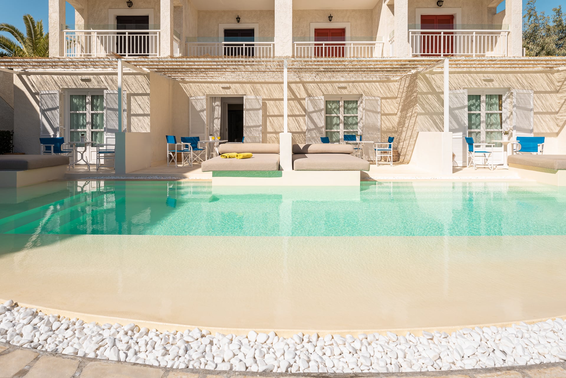 Griechenland Samos Hotel Hydrele Beach Swimup Zimmer