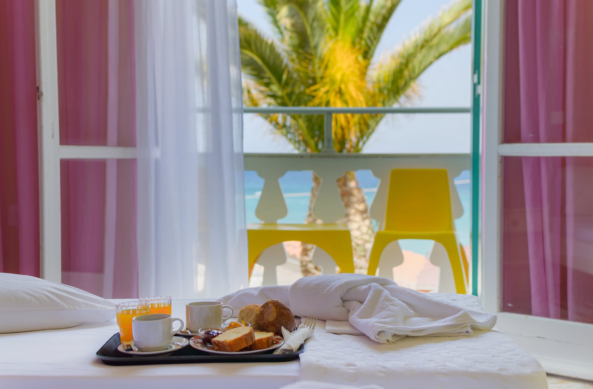 Griechenland Samos Kokkari Beach Hotel Zimmer