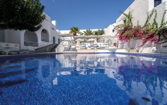 Griechenland Santorin Hotel RK Beach Pool