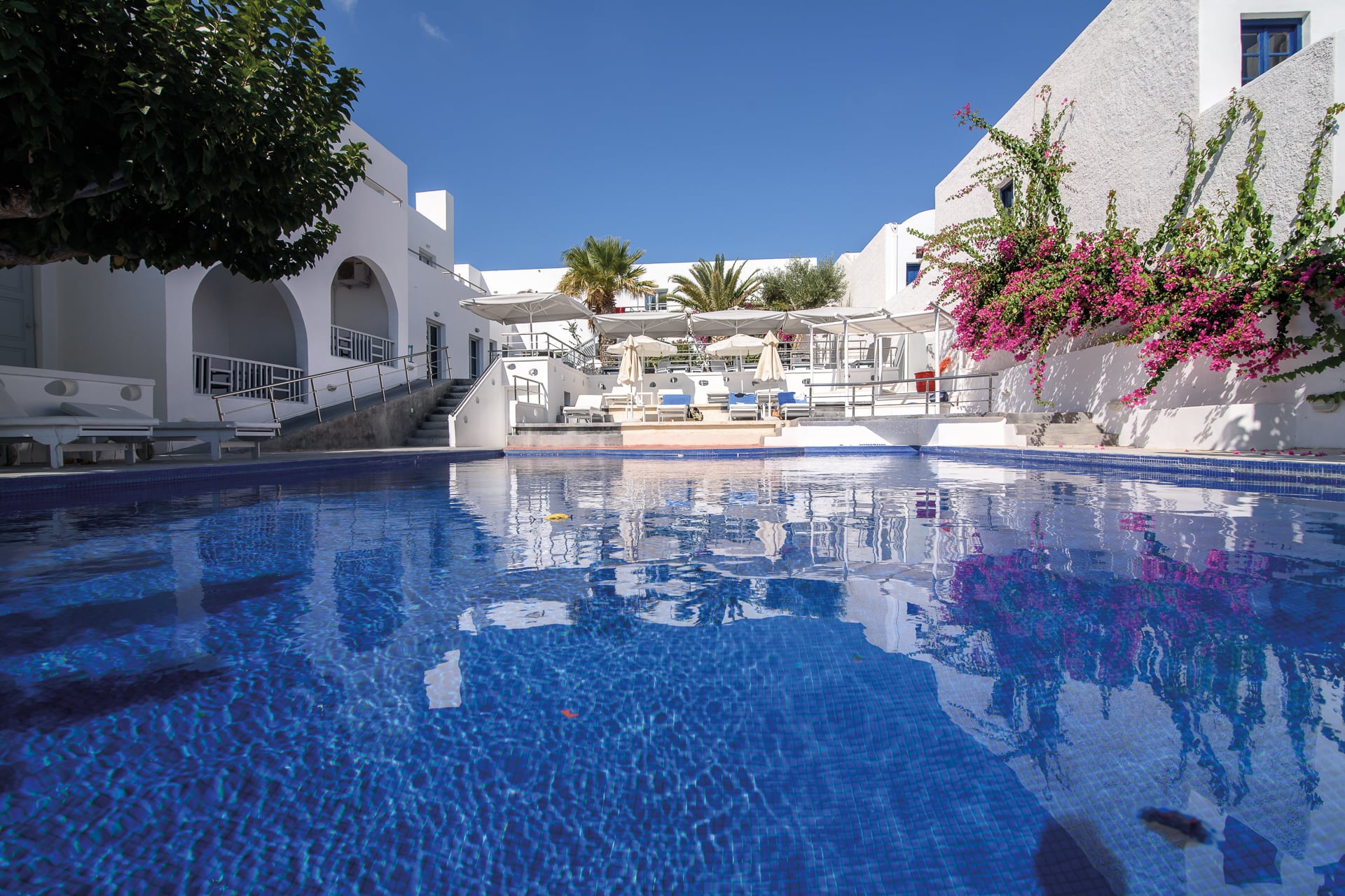 Griechenland Santorin Hotel RK Beach Pool