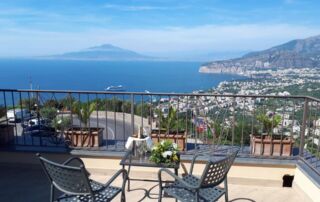 Italien Golf von Sorrent Hotel La Vue d´Or Terrasse