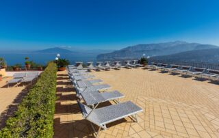 Italien Golf von Sorrent Hotel La Vue d´Or Terrasse
